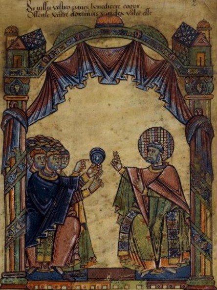 San Albino, obispo de Angers