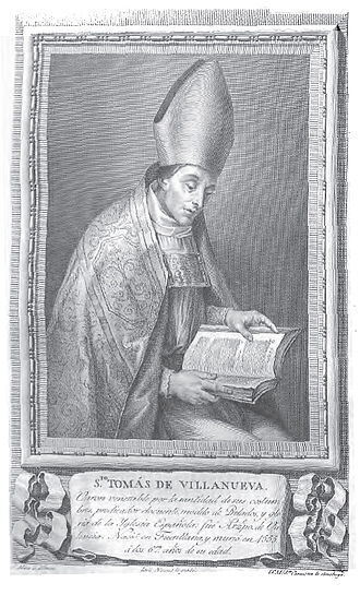 Saint Thomas, bishop of Villanova