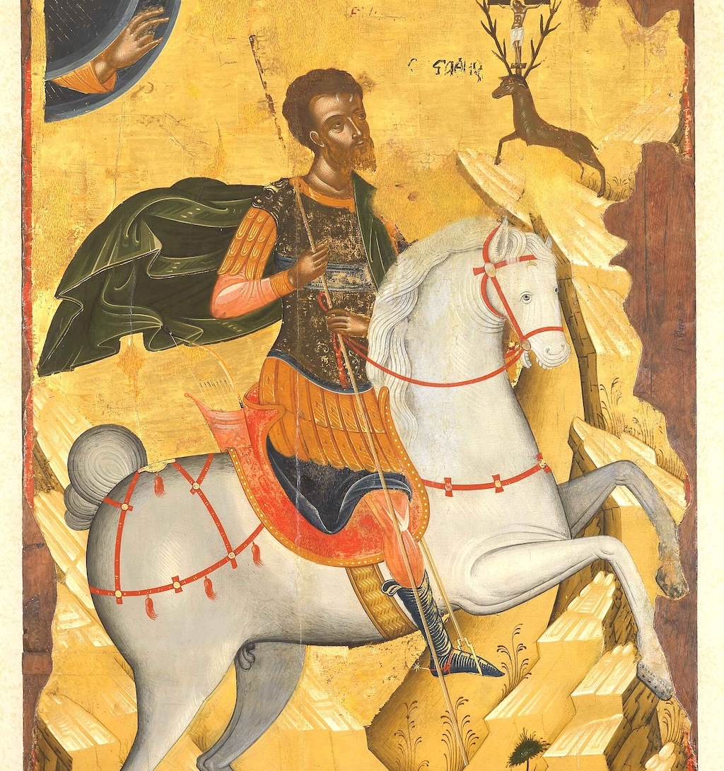 Hl. Eustachius, in seiner Kirche