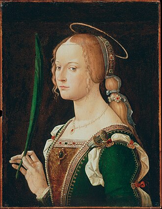 Saint Justine, martyr of Padua