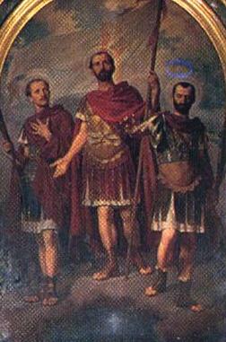 Saint Ottavio, martyr of Turin