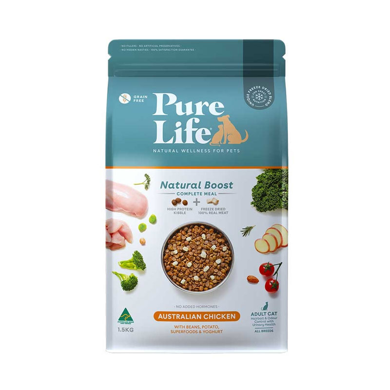 Pure Life 純境 無穀幼母貓糧-澳洲雞肉+凍乾