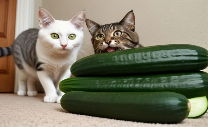 Why Are Cats Scared of Cucumbers