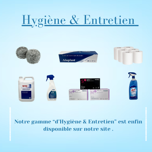 ALERTE NOUVEAUTÉ !!! Les produits Hygiène et Entretien sont arrivés !