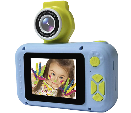 Digital actionkamera barn, blå