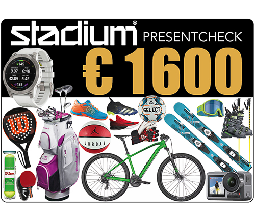 Stadium Presentcheck 1600 €