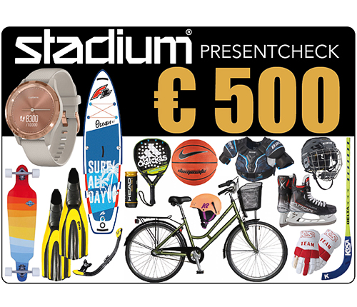 Stadium Presentcheck 500 €