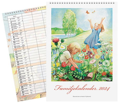 Familjekalender 2024 – Kerstin Frykstrand