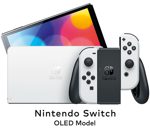 Nintendo Switch OLED, vit