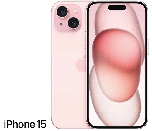 Apple iPhone 15 128GB, rosa