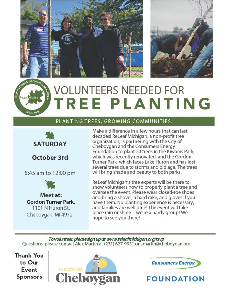 Tree Planting in Cheboygan