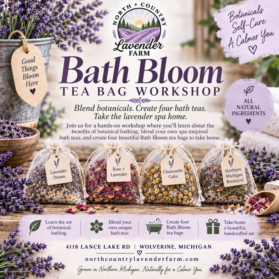 Bath Bloom Bar: Botanical Bath Tea Workshop