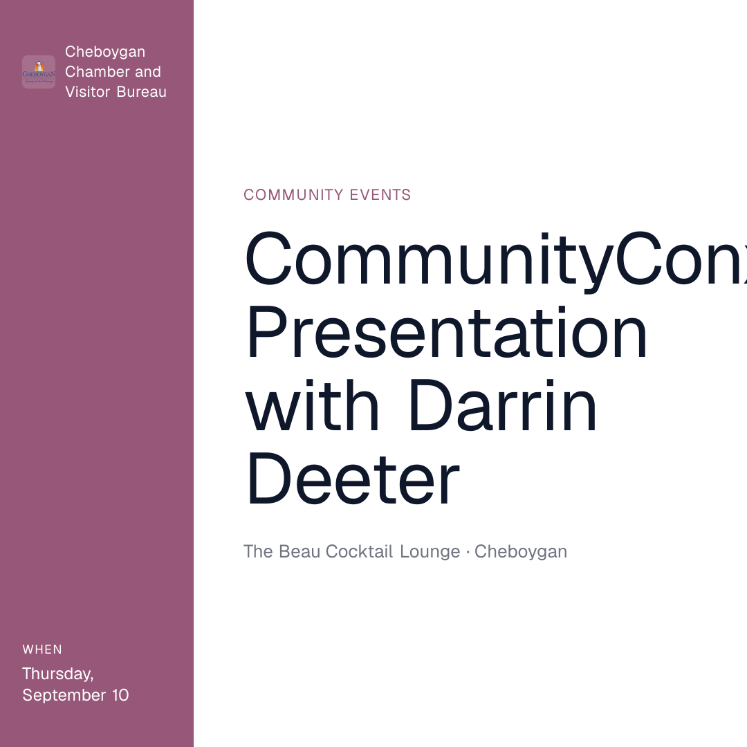 CommunityConx Presentation with Darrin Deeter