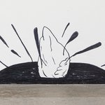 Ana Jotta's black and white artwork