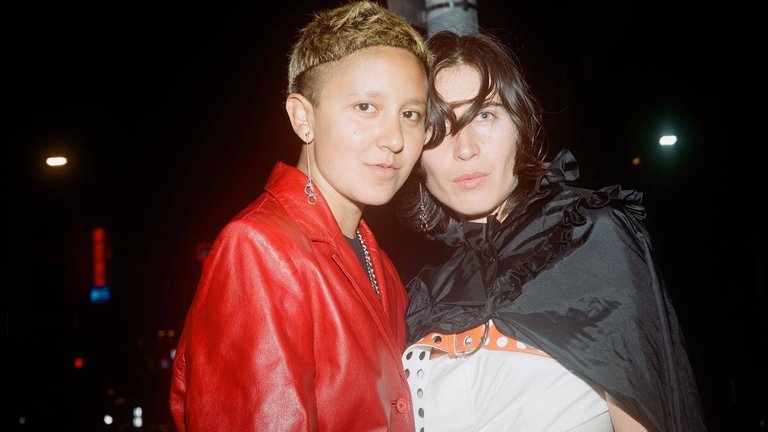 Gabby Camboa and Lauren Geiger at the final High Fantasy, the Tuesday night event at Aunt Charlie's in the the Tenderloin.