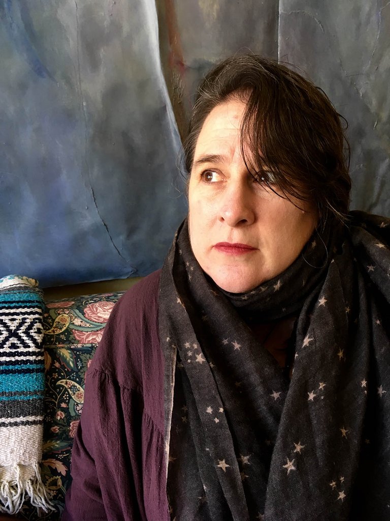 Portrait of Kim Shuck, Poet Laureate of San Francisco, CA and CCA diversity studies faculty.