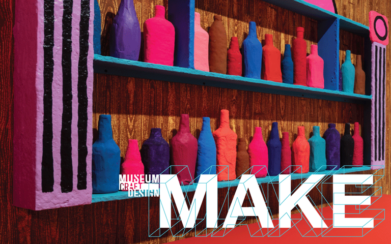 Event image for MAKE x CCA at the Museum of Craft and Design.