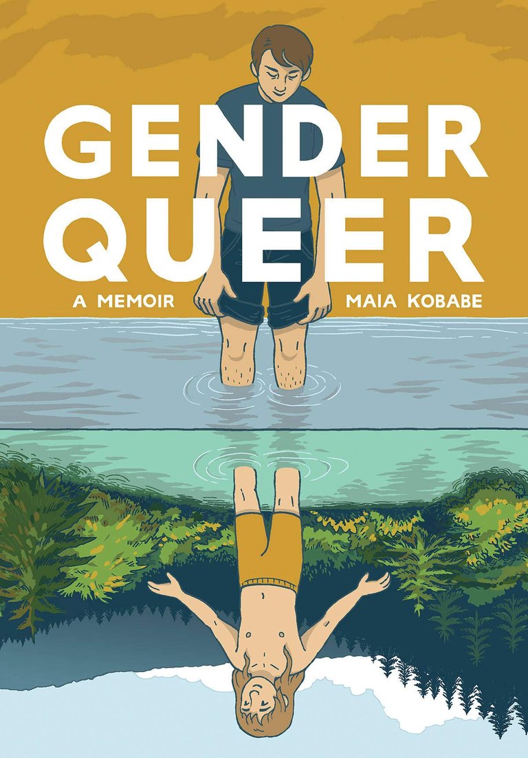 Cover of Maia Kobabe's book Gender Queer.