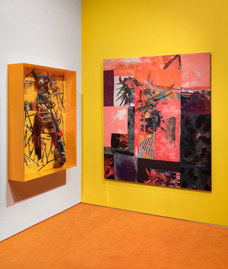 Installation view of Pepe Mar: Myth and Magic, 2023–24. Tampa Museum of Art. Tampa, Florida. Photo by Zachary Balber.