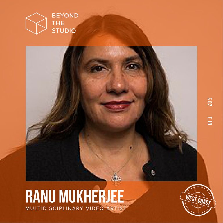 Portrait of Ranu Mukherjee.