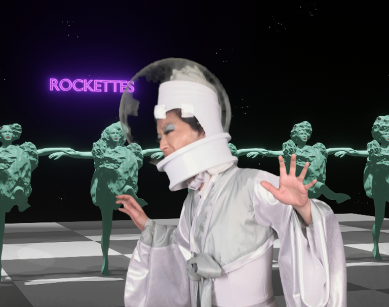 Still from Genevieve Quick’s “Hello World” (2022-Present).