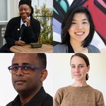 Adeola Enigbokan, Audrey Liu, Jomo Tariku, and Beth Esponnette