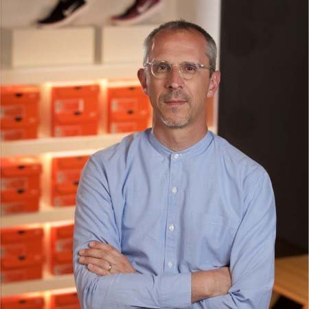 Headshot of Tim Perks, CCA alumnus and Nike’s senior director of retail design.