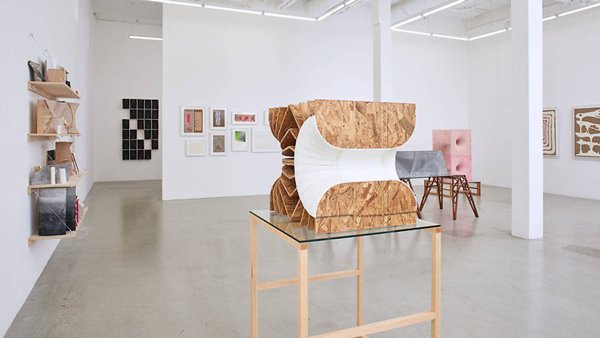 Photo showing interior of Jessica Silverman Gallery
