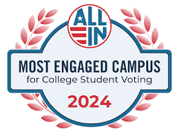 ALL IN’s Most Engaged Campuses for College Student Voting graphic