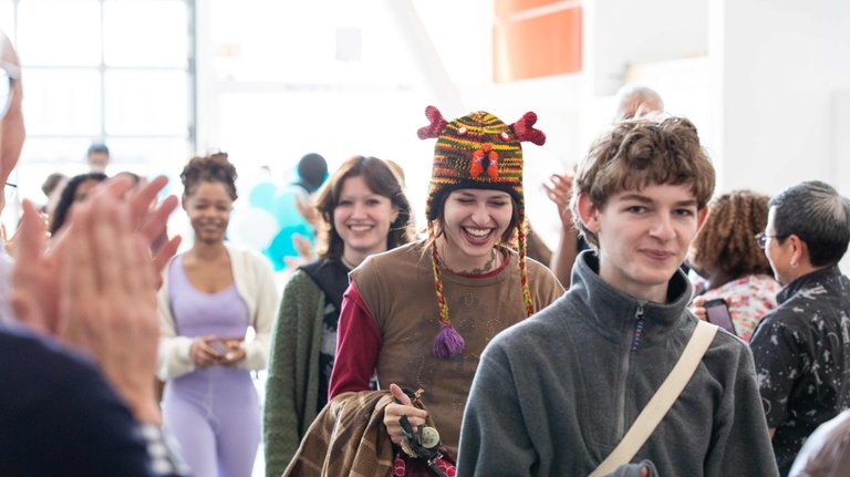 New students are welcomed by the CCA community.