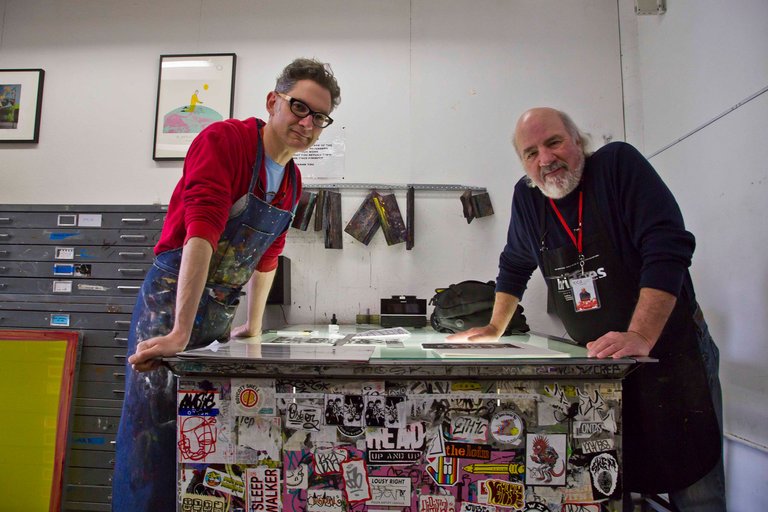 Photo of Michael Wertz and Thomas Wojak