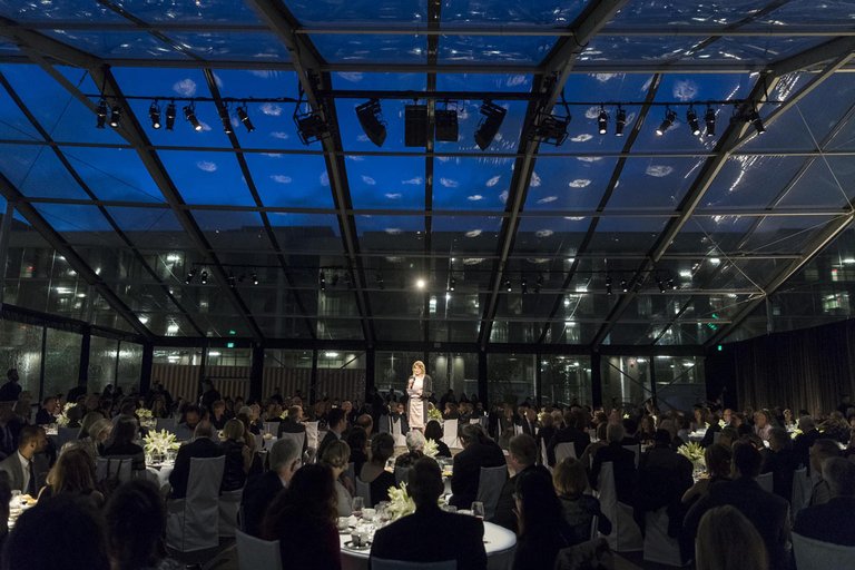 Author Jennifer Egan Speaking during the Gala
