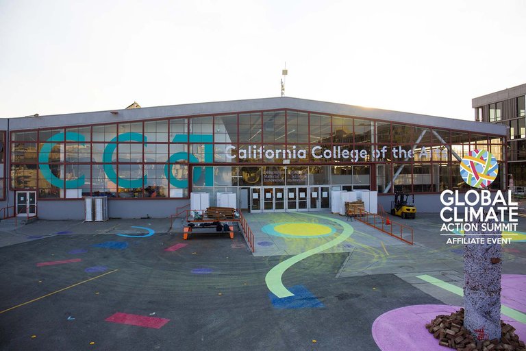 A view of CCA's Back Lot.