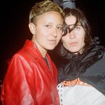 Gabby Camboa and Lauren Geiger at the final High Fantasy, the Tuesday night event at Aunt Charlie's in the the Tenderloin.