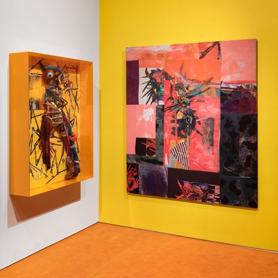 Installation view of Pepe Mar: Myth and Magic, 2023–24. Tampa Museum of Art. Tampa, Florida. Photo by Zachary Balber.
