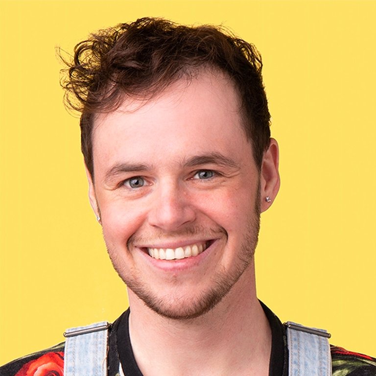 Portrait of cartoonist Will Betke-Brunswick.