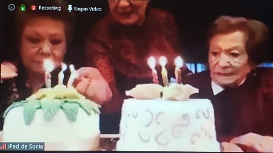 Fanny Jaramillo's 100th birthday party