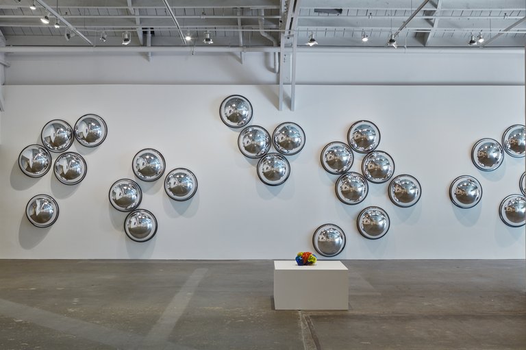 Installation view of 2017 Mechanisms exhibition at CCA Wattis Institute