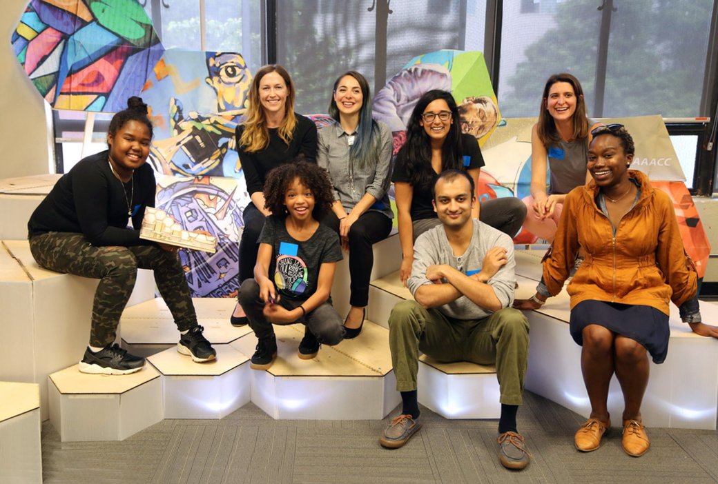 A collaboration between CCA Interaction Design and Architecture students and the African American Art and Culture Complex (AAACC) to co-design a parklet that facilitates social gathering and increases awareness of the AAACC.