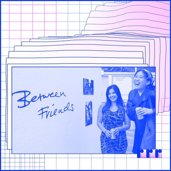 Cover art for RRR.7 article "Intimate Encounters at Between Friends Part I: An Interview with Curator Samantha Hiura" by Paulina Félix Cunillé