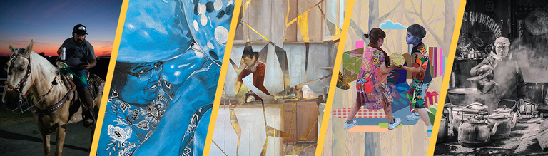 A collection of artworks from the Bay Area Scholastic Art Awards.