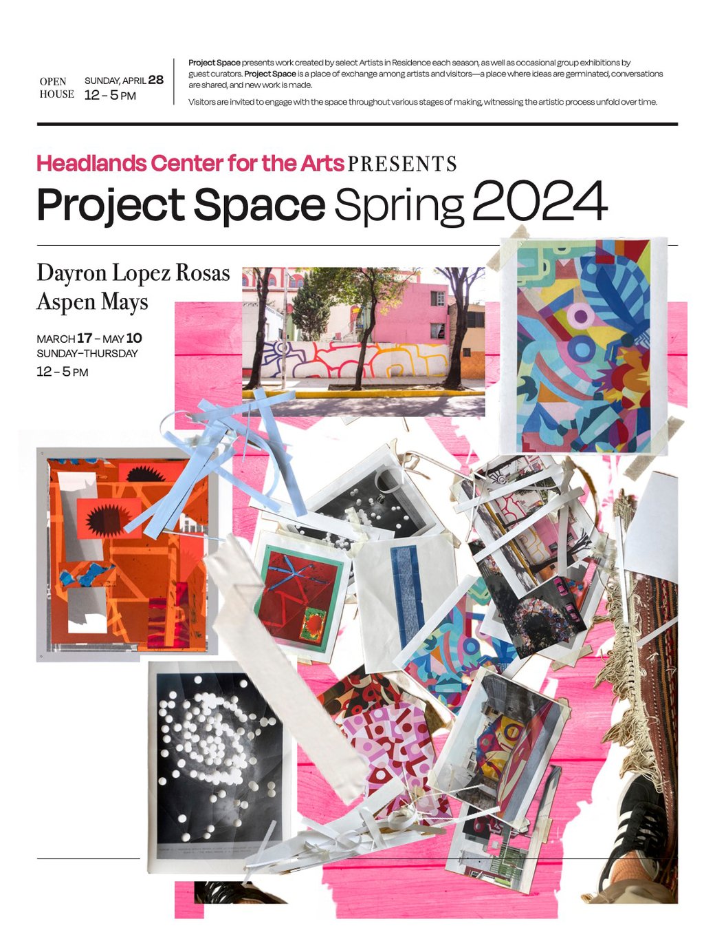 Materials for the Headlands Design Fellowship, GRL GRP 2024