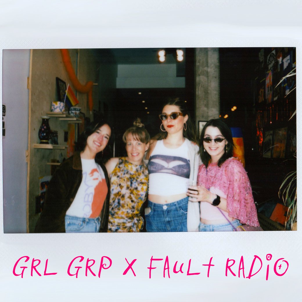 Chloe, Meg, Abigayle, and Ashlyn at Fault Radio, 2024