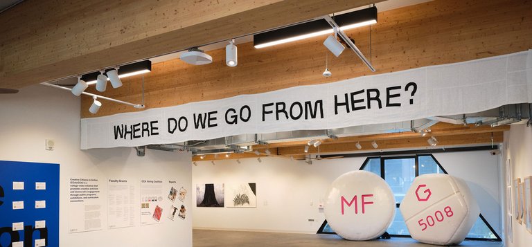 "Where do we go from here?" banner.