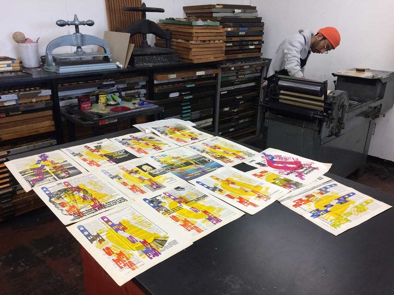 Mark Andrew Buenafe, Letterpress