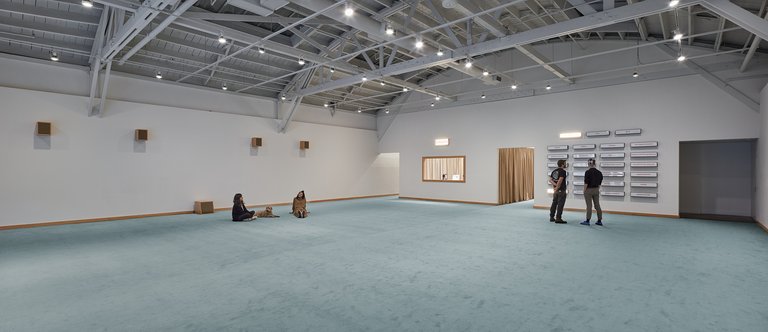 Cinthia Marcelle, A morta, 2019; Installation view, CCA Wattis Institute; Courtesy of the artist and Vermelho, São Paulo.