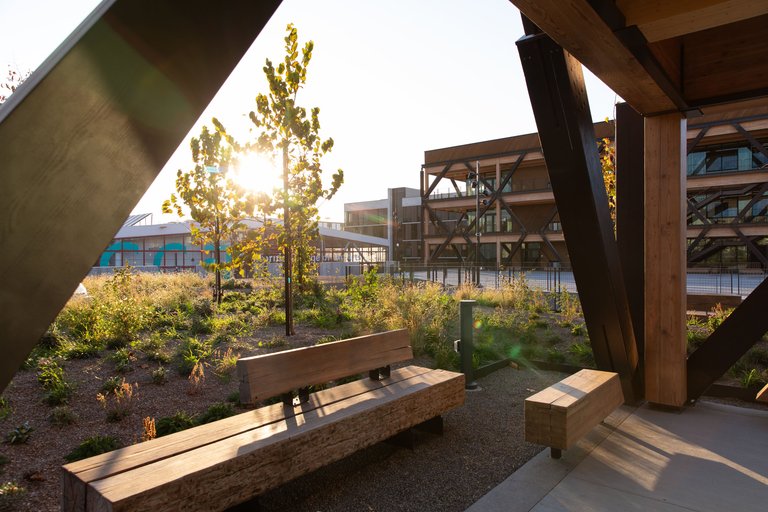 Photo of CCA's expanded campus.