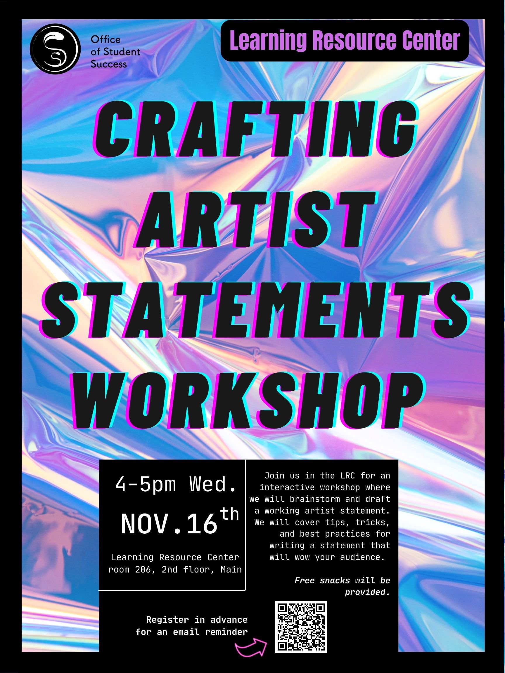 Crafting Artist Statements