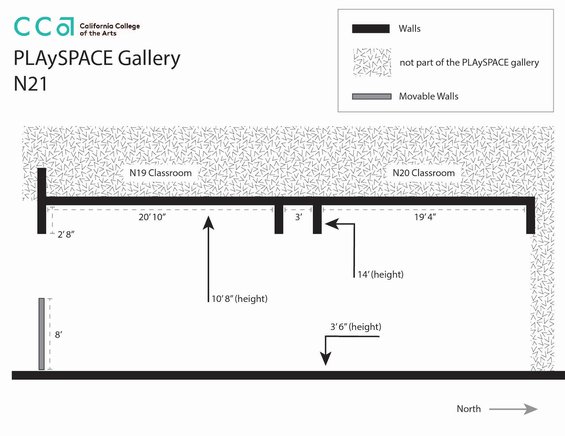 PLAySPACE Gallery Floor Plan