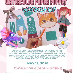 Paper puppet workshop